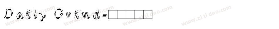 Daily Grind字体转换